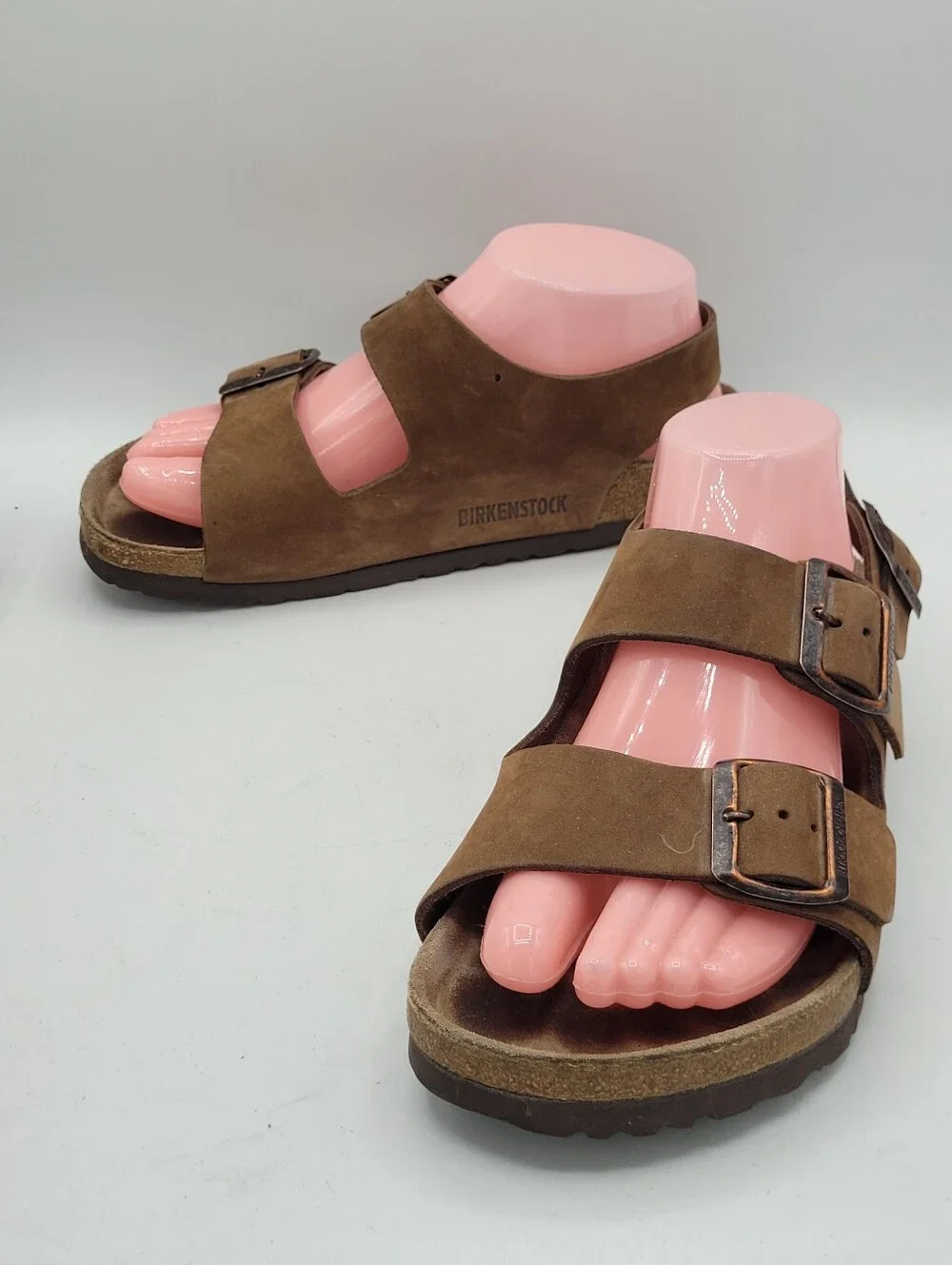 Birkenstock Milano Brown Suede Learher Sandals Kids Size Size 34 US Size 3 / 3.5